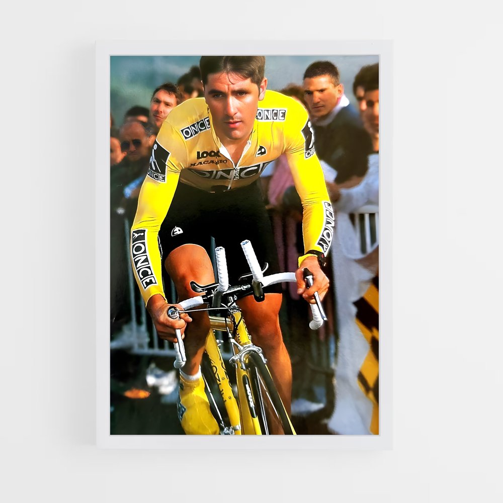Poster En Route avec Laurent – affiche Cyclisme (vue 3)